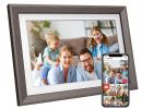 Digital Picture Frame FRAMEO 10.1 Inch 1280x800 IPS LCD Touch Screen WiFi Digital Photo Frame with Auto-Rotate 32GB Storage Share Photos and Vedios In